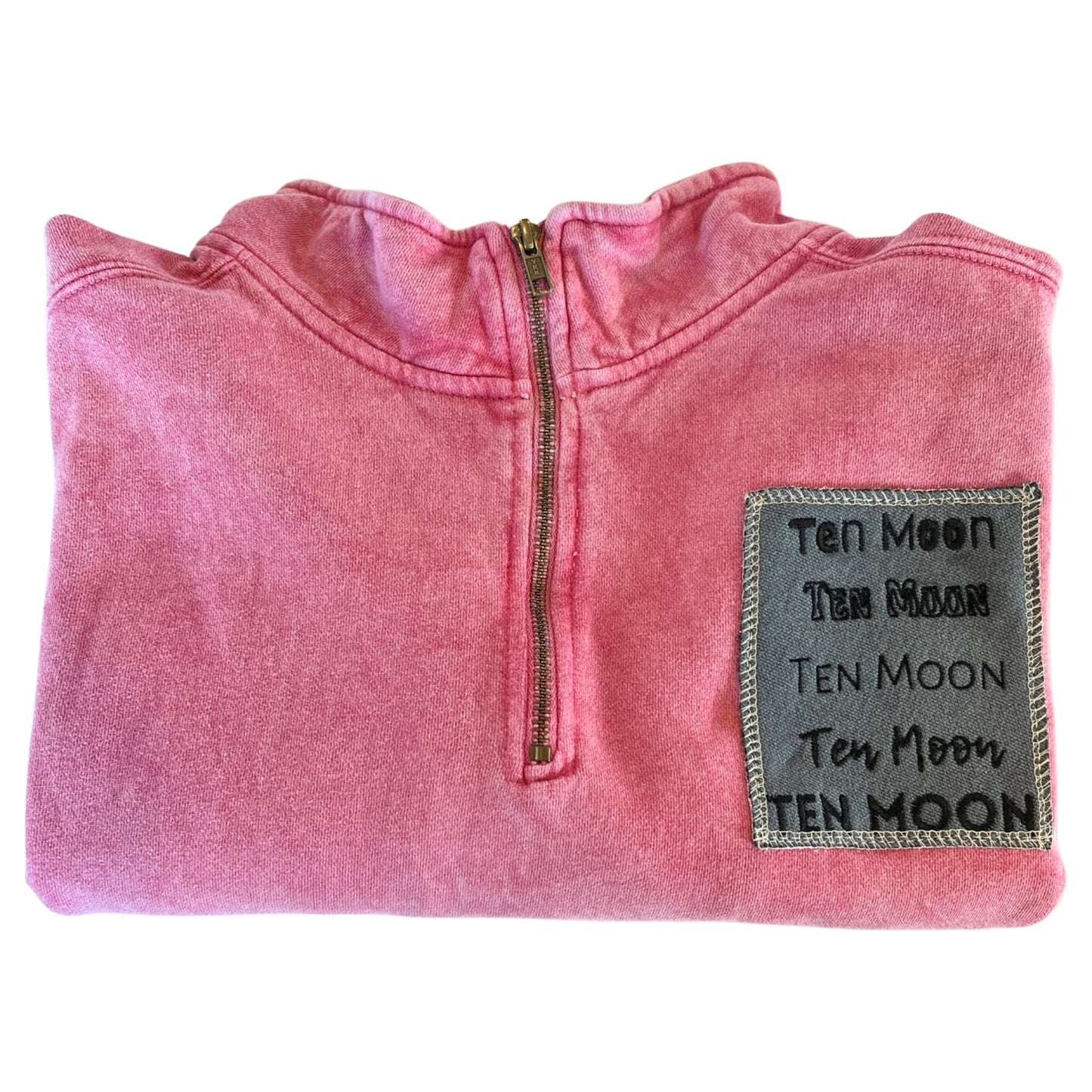 Colorblocked Quarter Zip