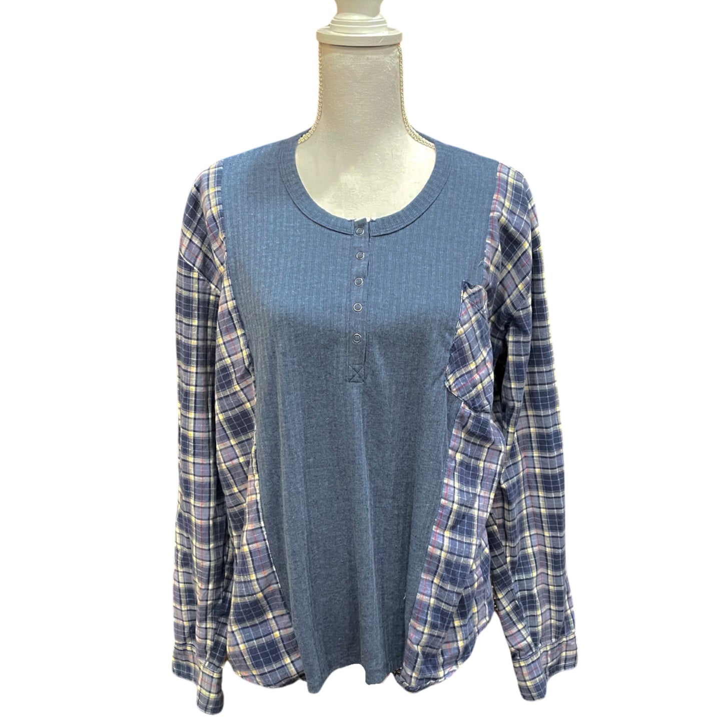 Flannel Tee