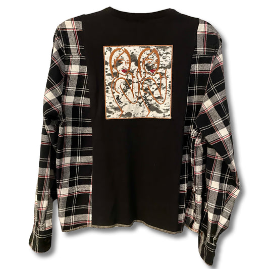 Flannel Tee